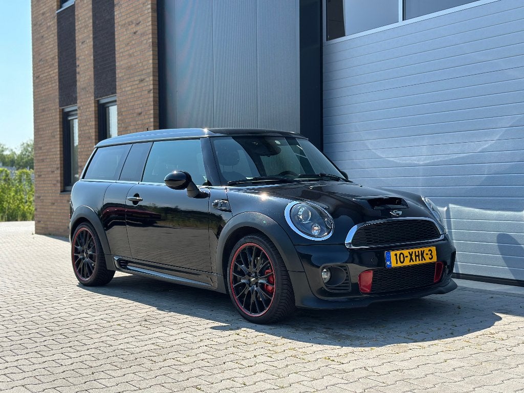 Mini Clubman S JCW pakket | Dig scherm | Nieuw A-banden |18", Auto's, Mini, Voorwielaandrijving, 4 cilinders, 4 stoelen, Zwart