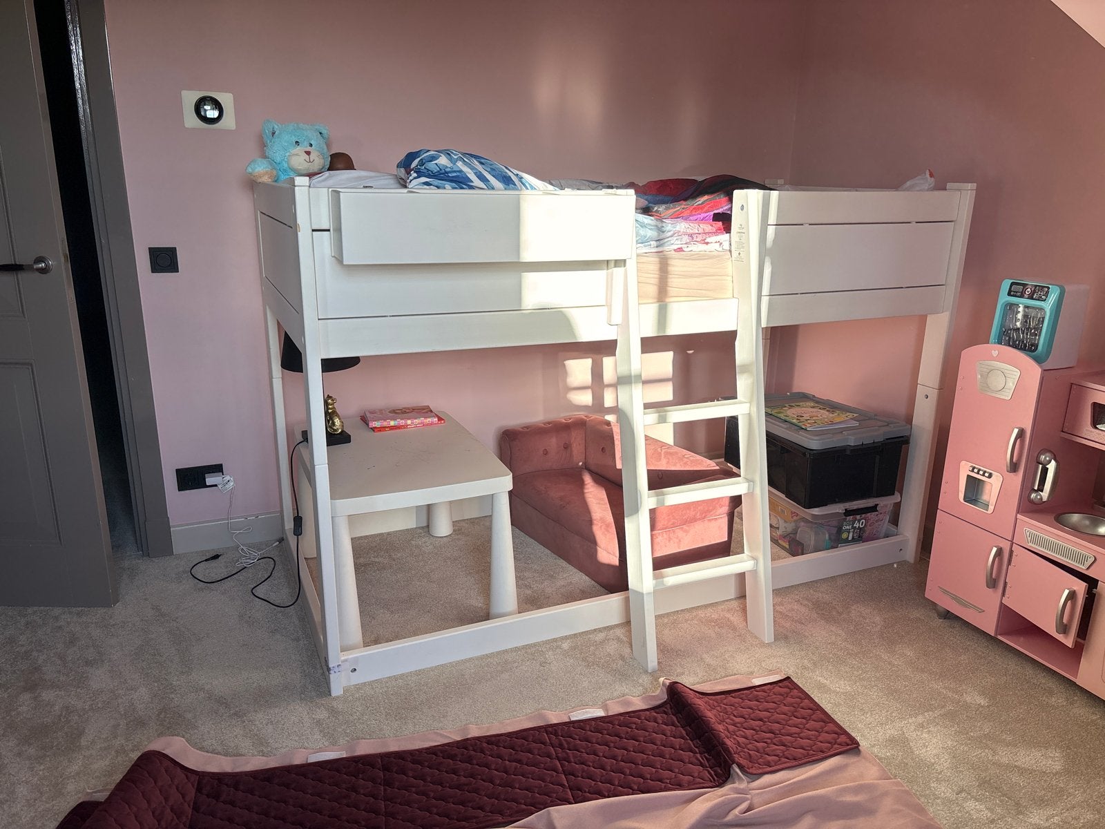 Lifetime Kidsrooms Hoogslaper (model 46252/462521), Ophalen, Gebruikt, Eenpersoons, 160 tot 180 cm