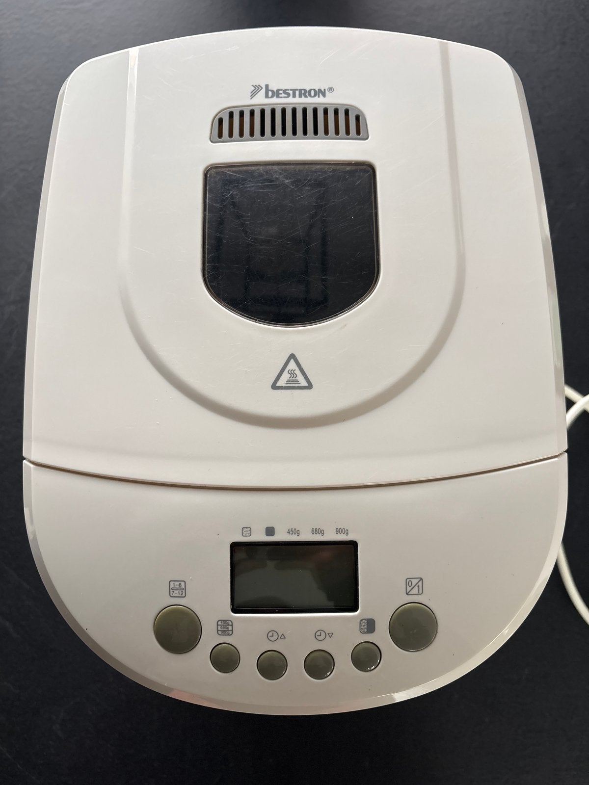 Bestron ABM2003 Broodbakmachine - Zo goed als nieuw, 800 tot 1200 gram deeg, Zo goed als nieuw, Kijkvenster, Ophalen