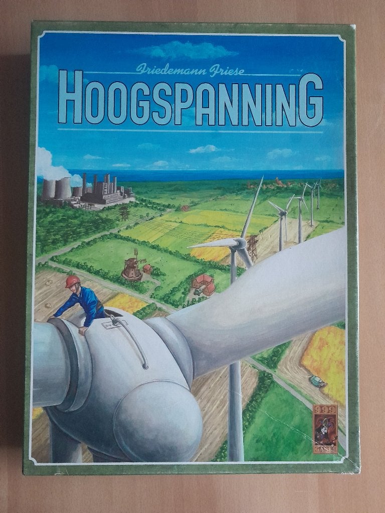 Hoogspanning spel van 999 Games ( Funkenschlag ) izgs, Vijf spelers of meer, Ophalen, Zo goed als nieuw, 999-games