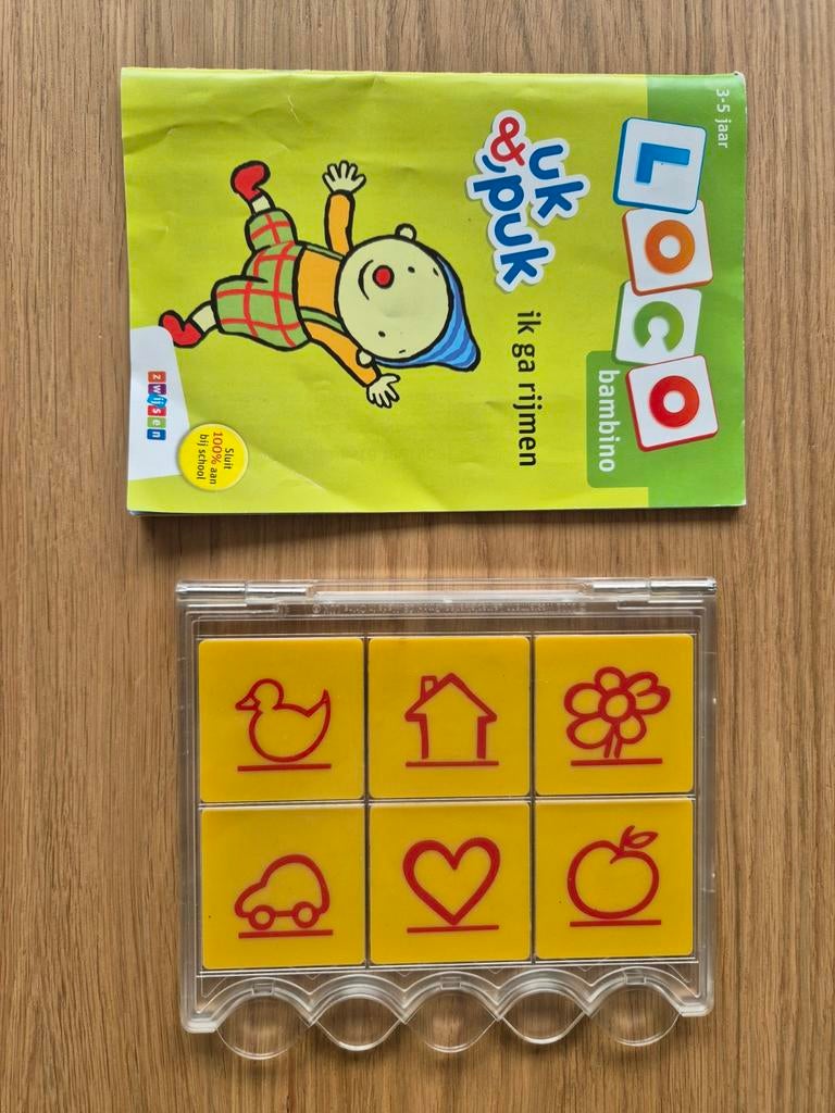 Uk & Puk Loco Bambino: Ik ga rijmen (3-5 jaar), Ophalen, Gebruikt, Overige typen
