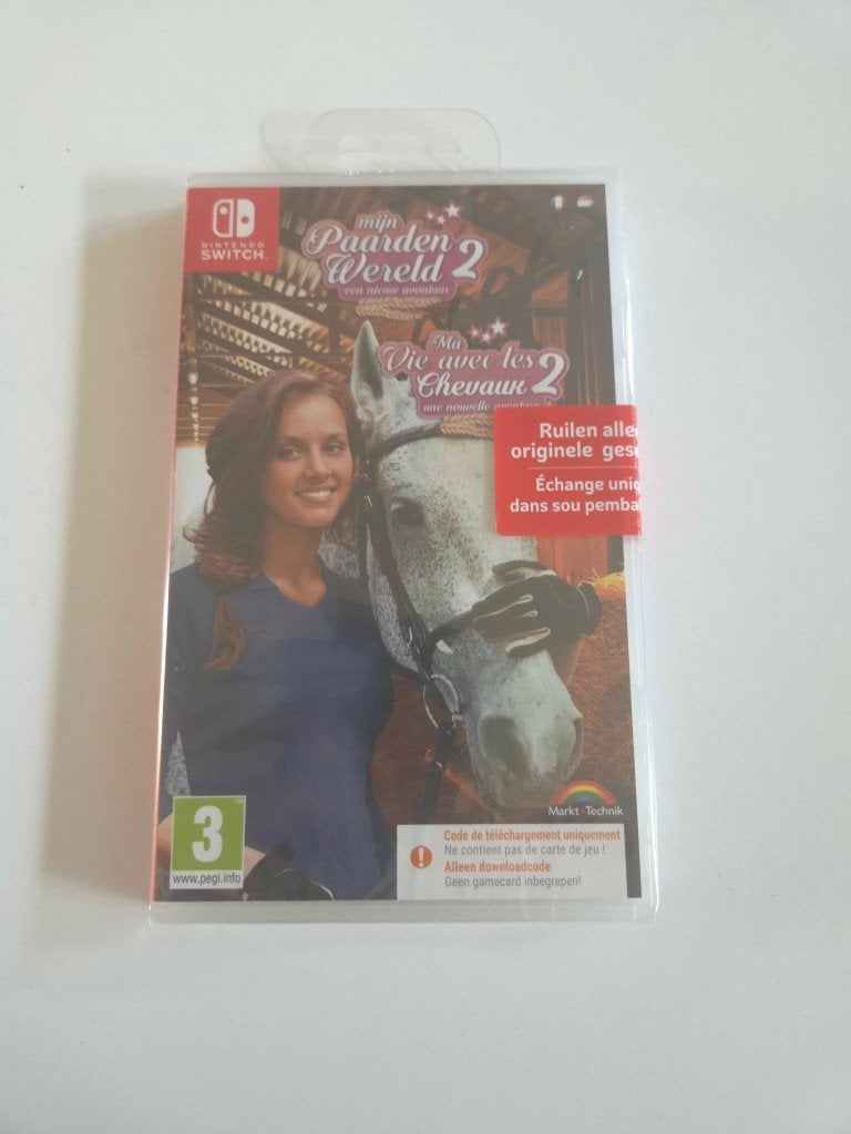 Nintendo Switch - Mijn Paardenwereld 2: Een nieuw Avontuur, 1 speler, Ophalen of Verzenden, Nieuw, Vanaf 3 jaar