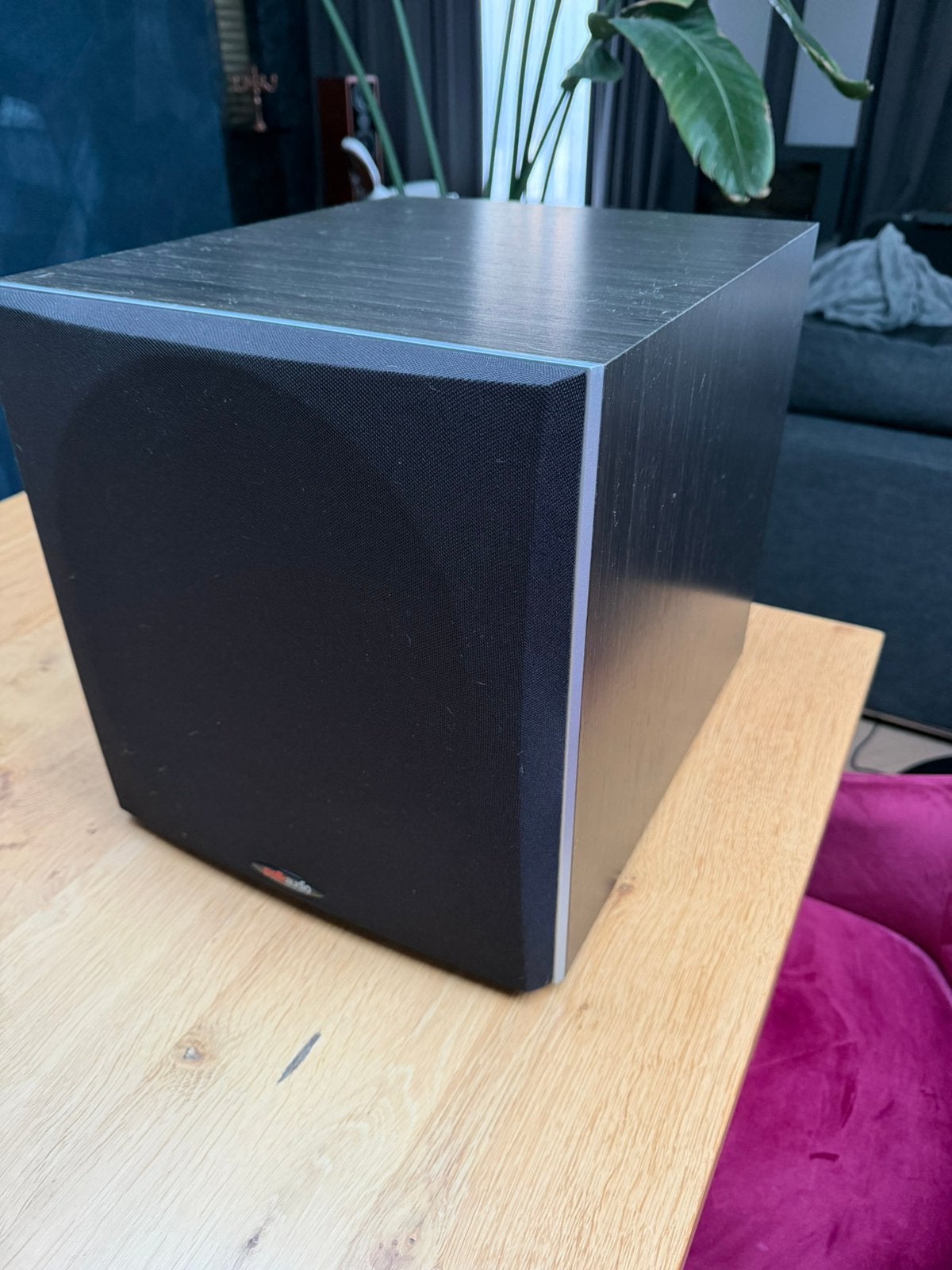 Polk audio subwoofer, Audio, Tv en Foto, Gebruikt, Inclusief kabels, Subwoofer, Ophalen