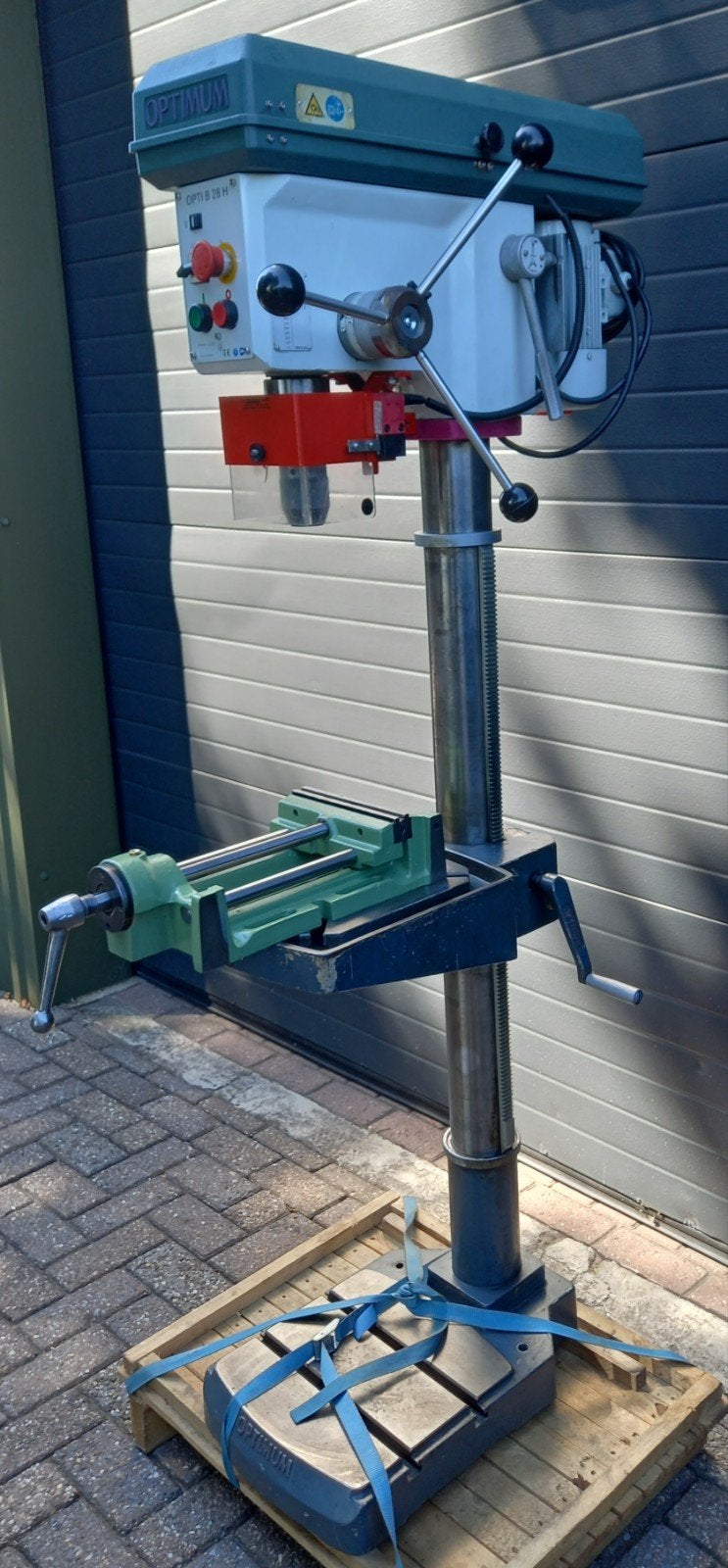 kolomboormachine merk:Optimum., Ophalen, Gebruikt, Kolomboormachine