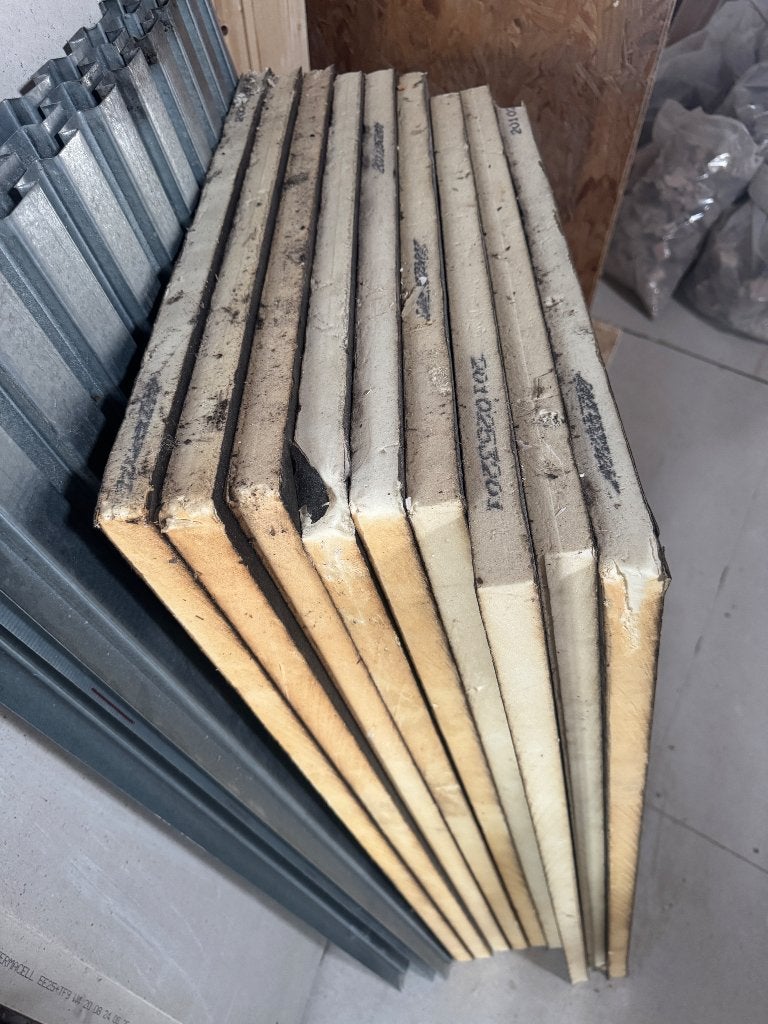 30mm PIR tweezijdig bitumvlies, Gebruikt, 5 tot 10 m², Hardschuim (Pir), Ophalen