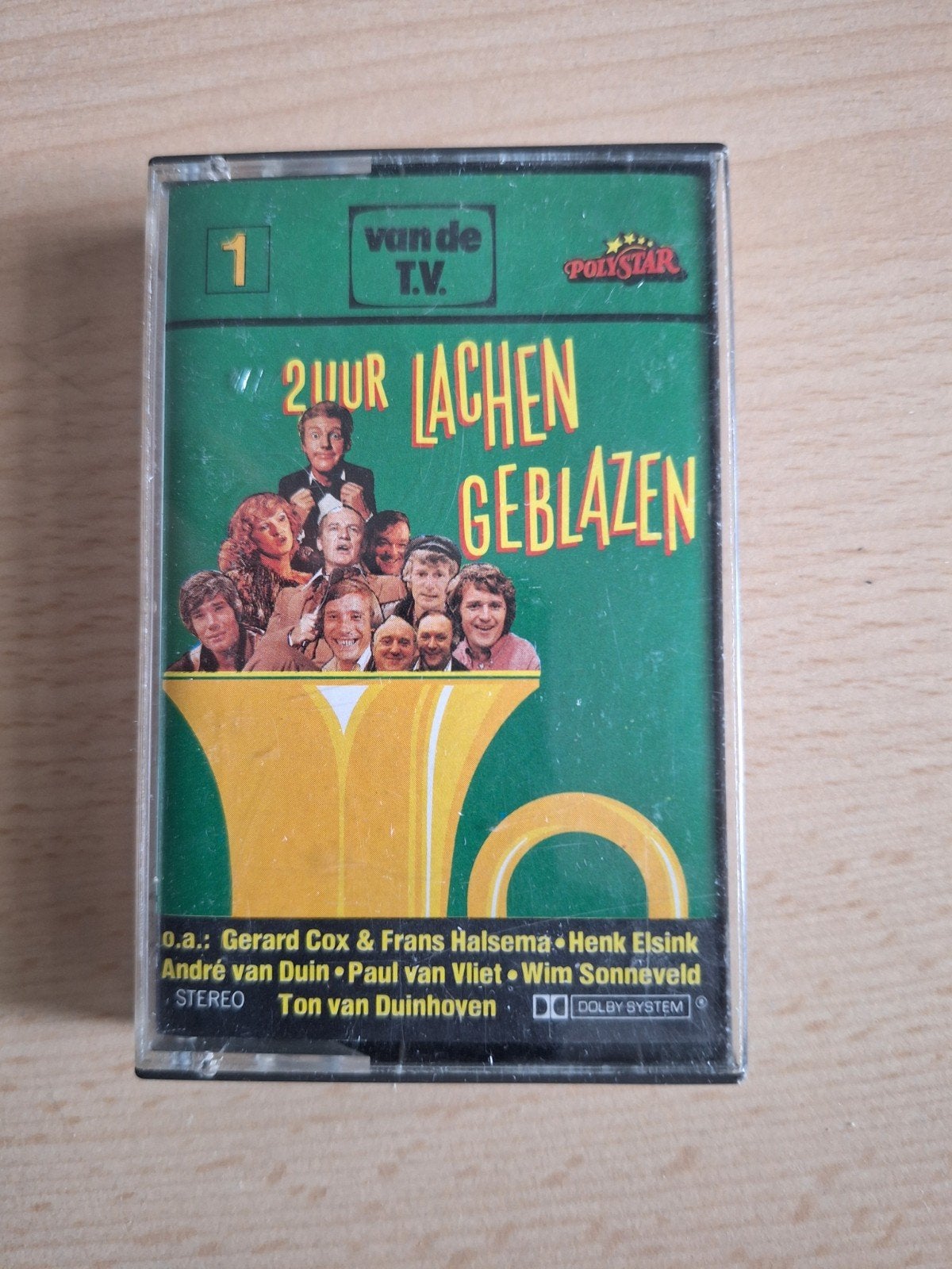 2 Uur Lachen Geblazen, Cd's en Dvd's, Cassettebandjes, Gebruikt, 1 bandje, Ophalen of Verzenden, Origineel