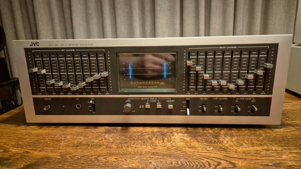 JVC SEA-80, S.E.A. Graphic Equalizer, Audio, Tv en Foto, Versterkers en Receivers, JVC, Ophalen of Verzenden