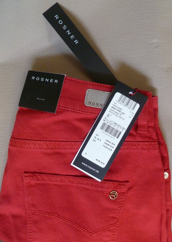 Rosner Anny-Pipe-021 Basic-Fit damesjeans, Ophalen, Nieuw, Overige kleuren, W33 - W36 (confectie 42/44)
