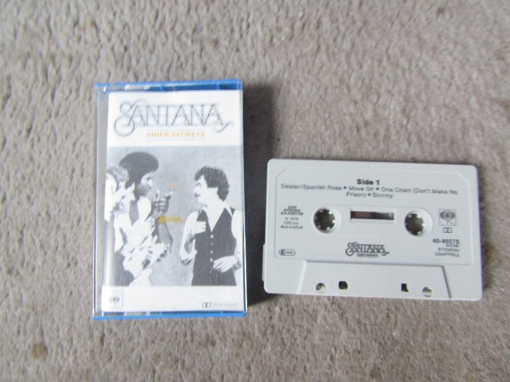 Cassette: Santana - Inner secrets, Gebruikt, 1 bandje, Ophalen of Verzenden, Origineel