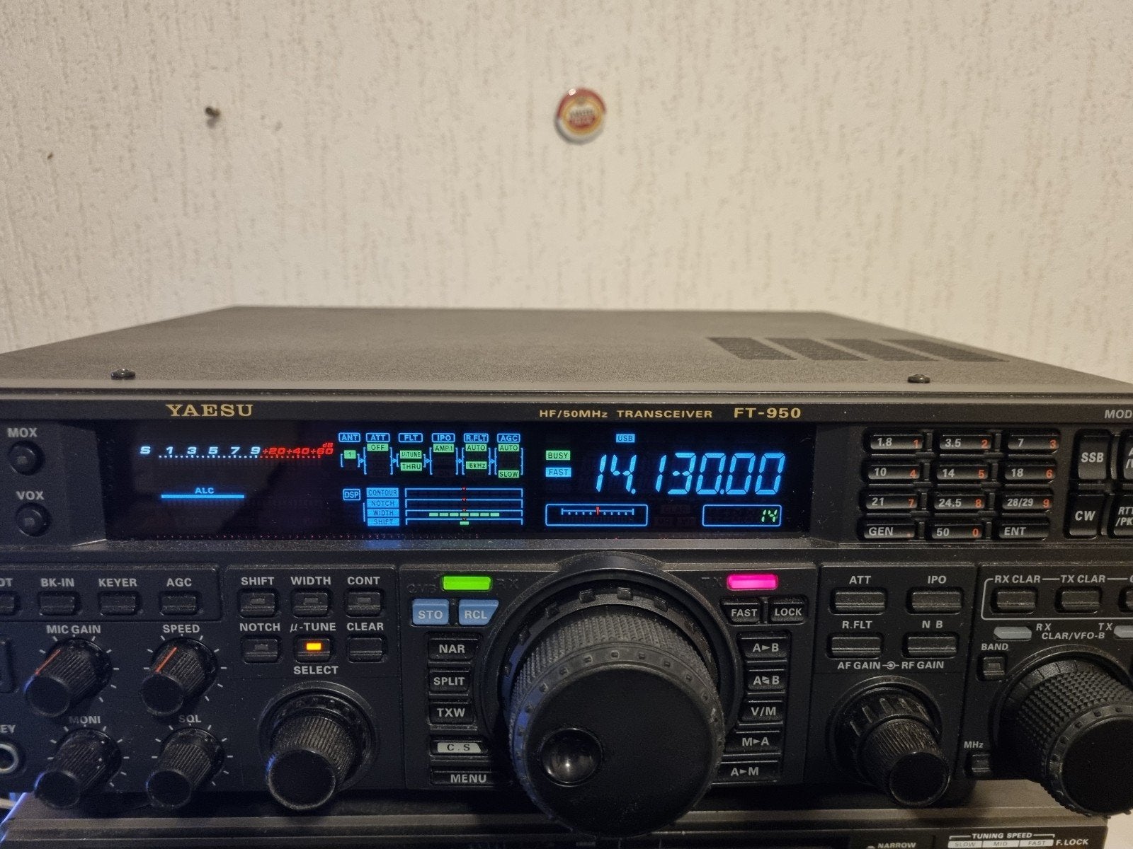 Yaesu FT 950 + SP 20, Ophalen of Verzenden, Gebruikt, Zender en Ontvanger