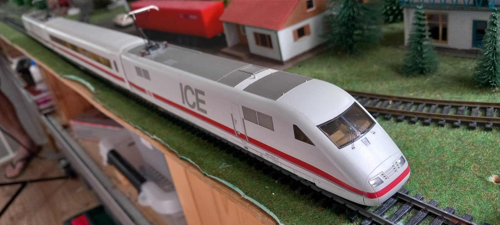 h0 ice trein, Ophalen, Treinset, Gelijkstroom, Fleischmann