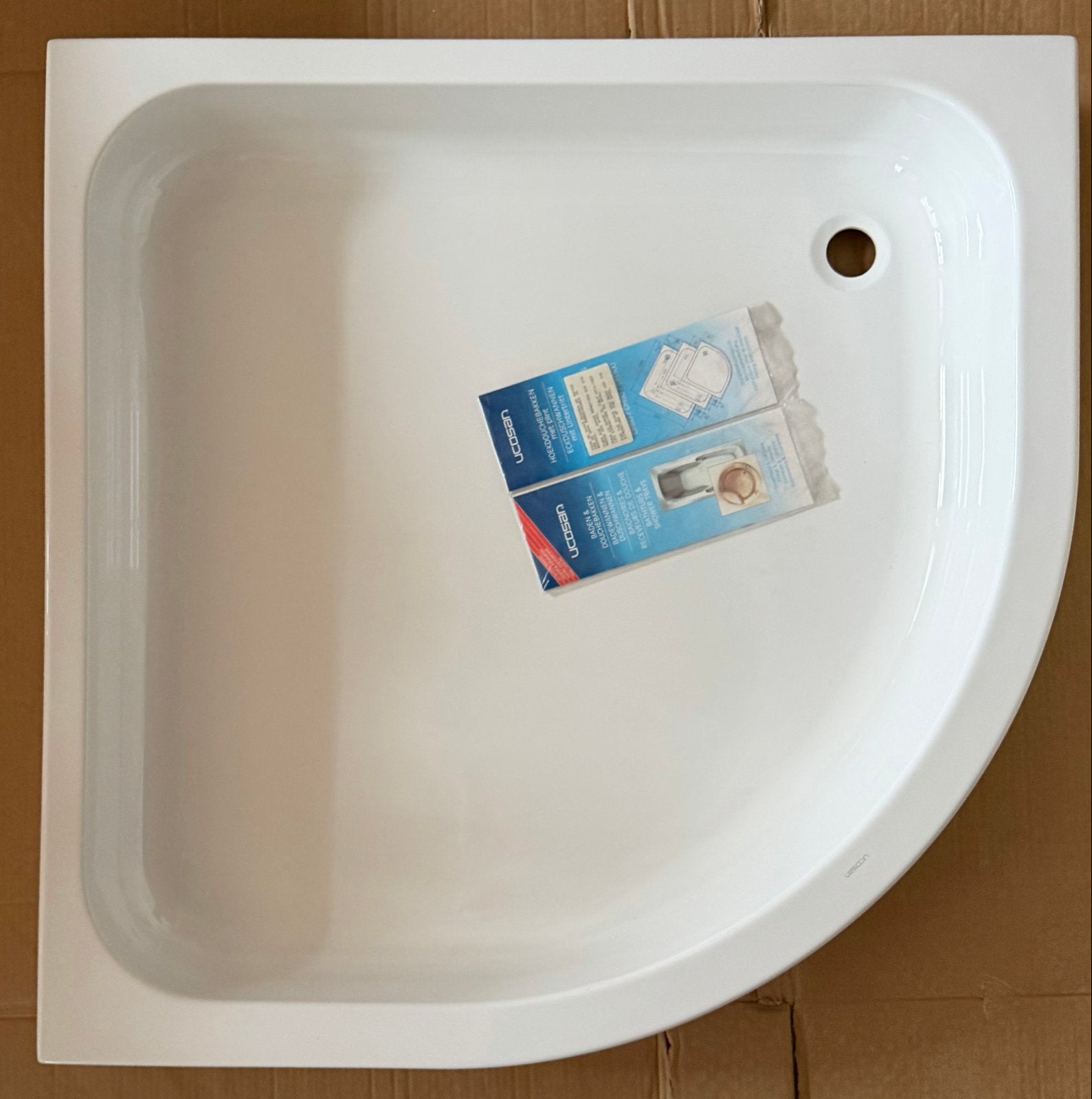 Ucosan Douchebak 98x98x18cm - Nieuw, Ophalen, Nieuw, Douche