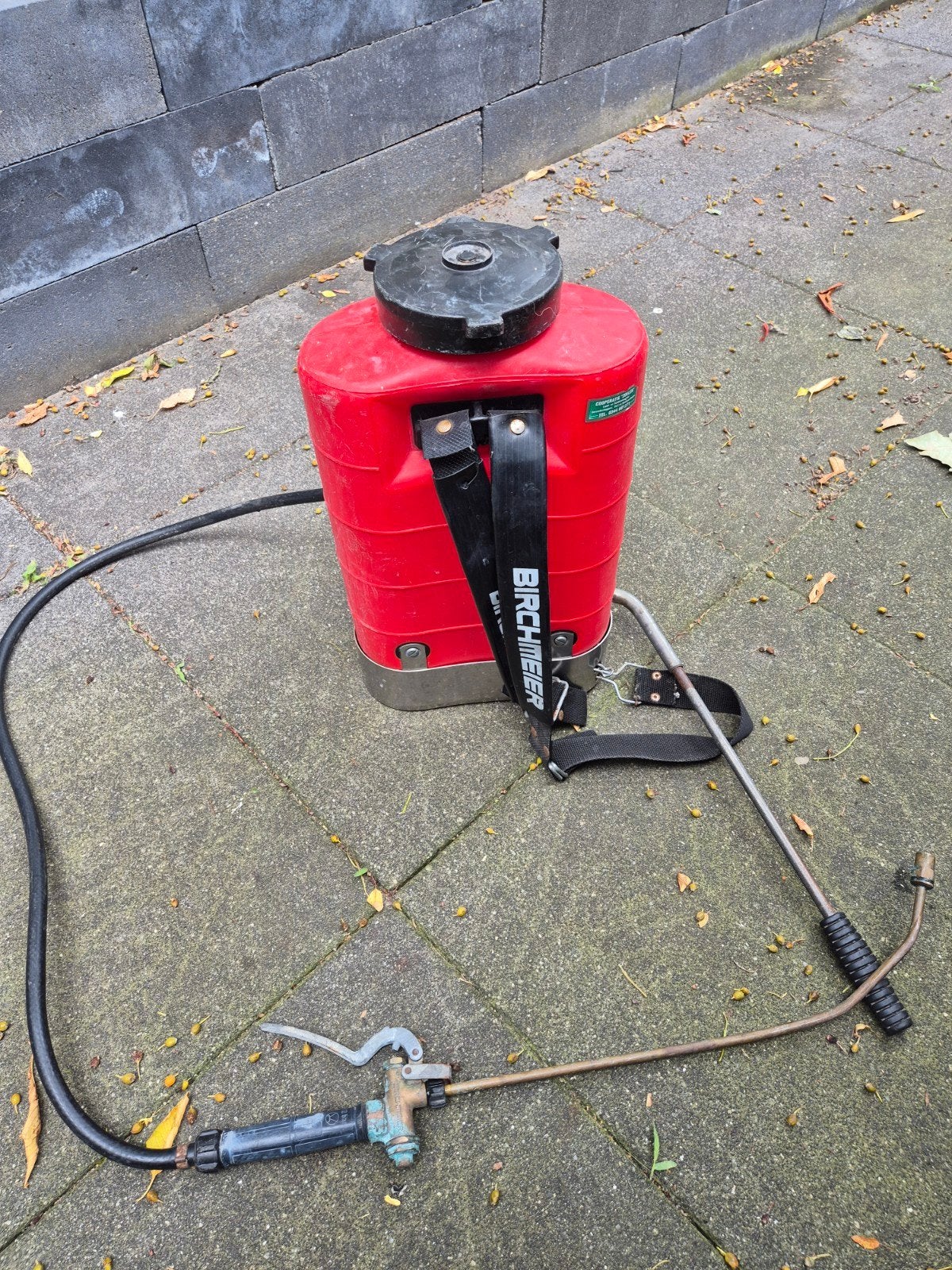 Birchmeier Flex rugspuit - Tuinspuit - Drukspuit, Ophalen of Verzenden, Gebruikt