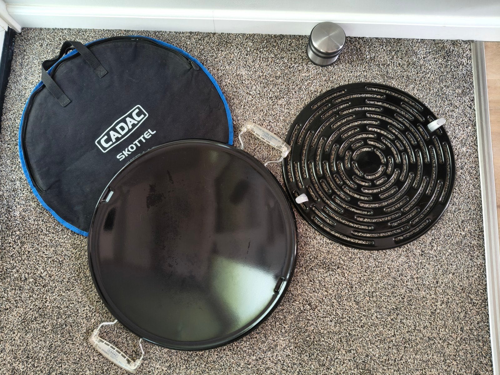 Cadac Skottel top en grill in 1 draagtas, Ophalen, Zo goed als nieuw