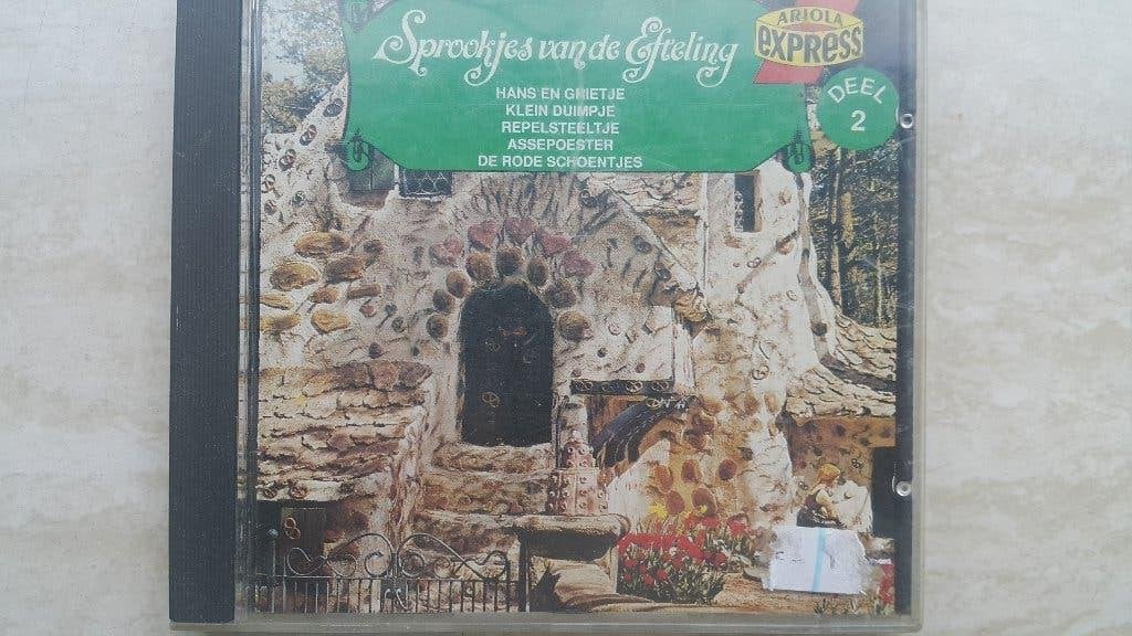 Efteling CD 1989 Sprookjes van de Efteling Deel 2, Verzamelen, Verzenden, Zo goed als nieuw, Overige typen