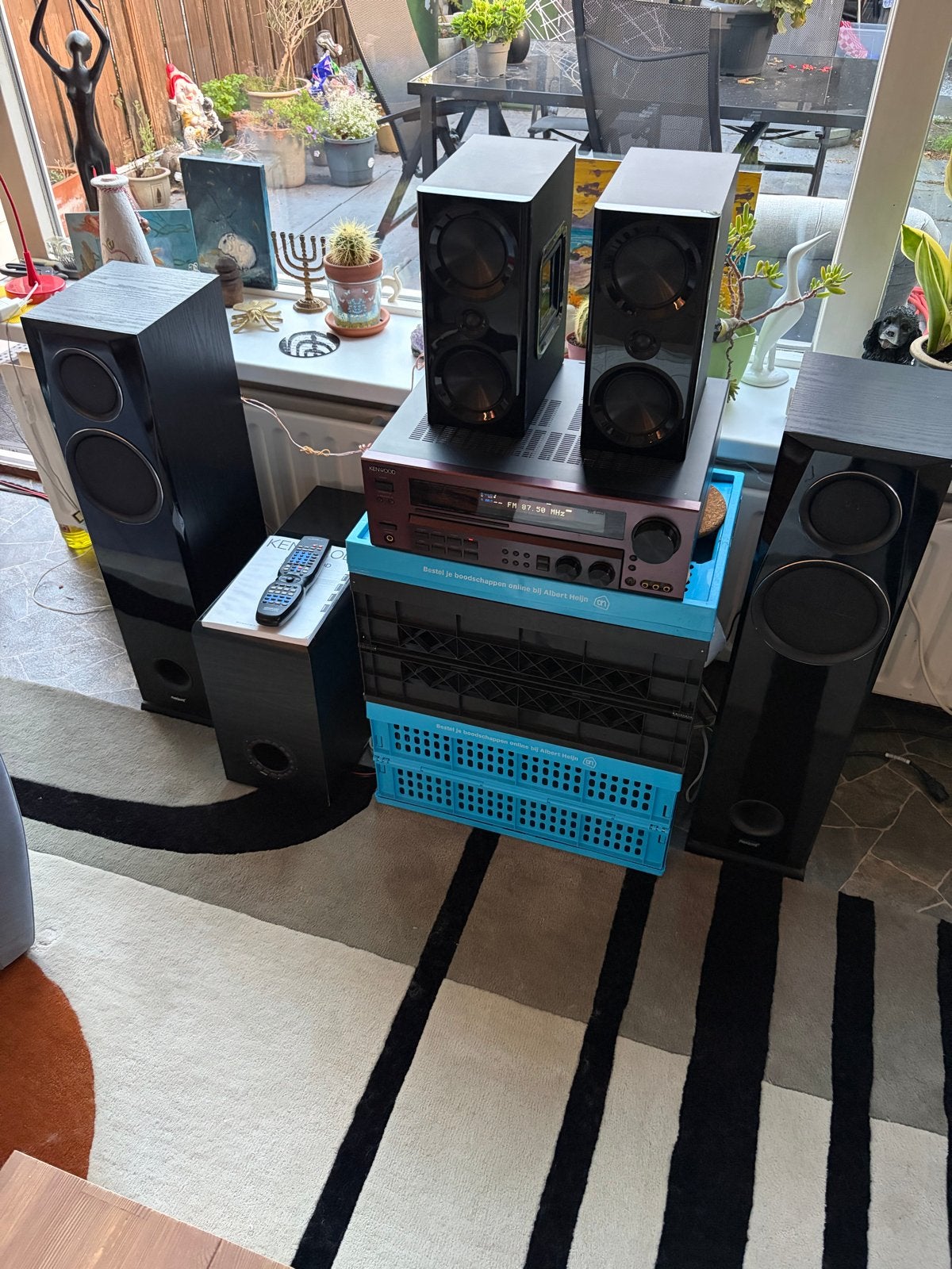 Complete Home Cinema Set: Kenwood, Marquant, Philips, Sub, Gebruikt, Tuner of Radio, Losse componenten, Ophalen