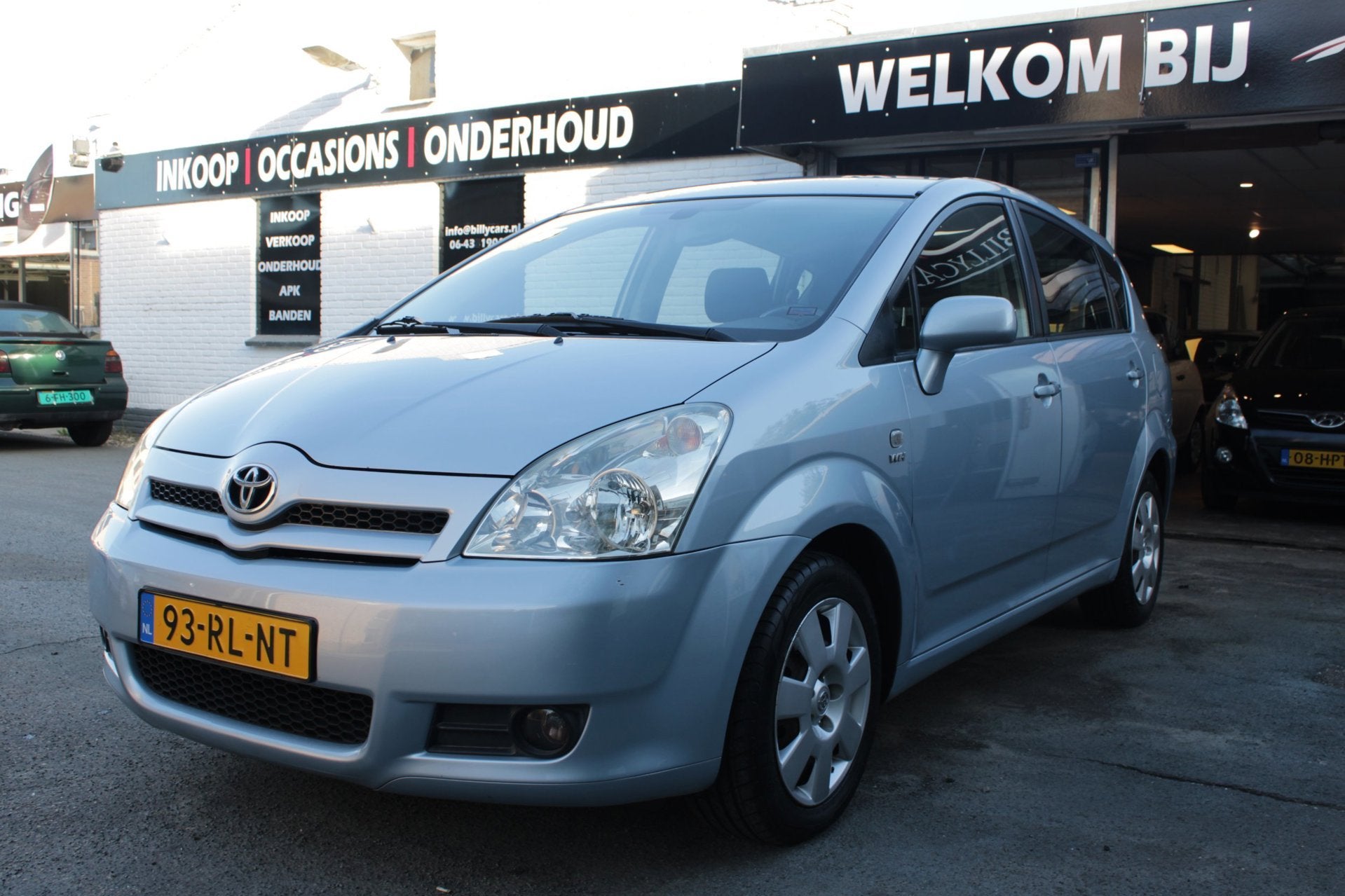 Toyota Corolla Verso 1.6 VVT-i Sol / Airco / CruiseControl /, Auto's, 1330 kg, Gebruikt, Zwart, Blauw
