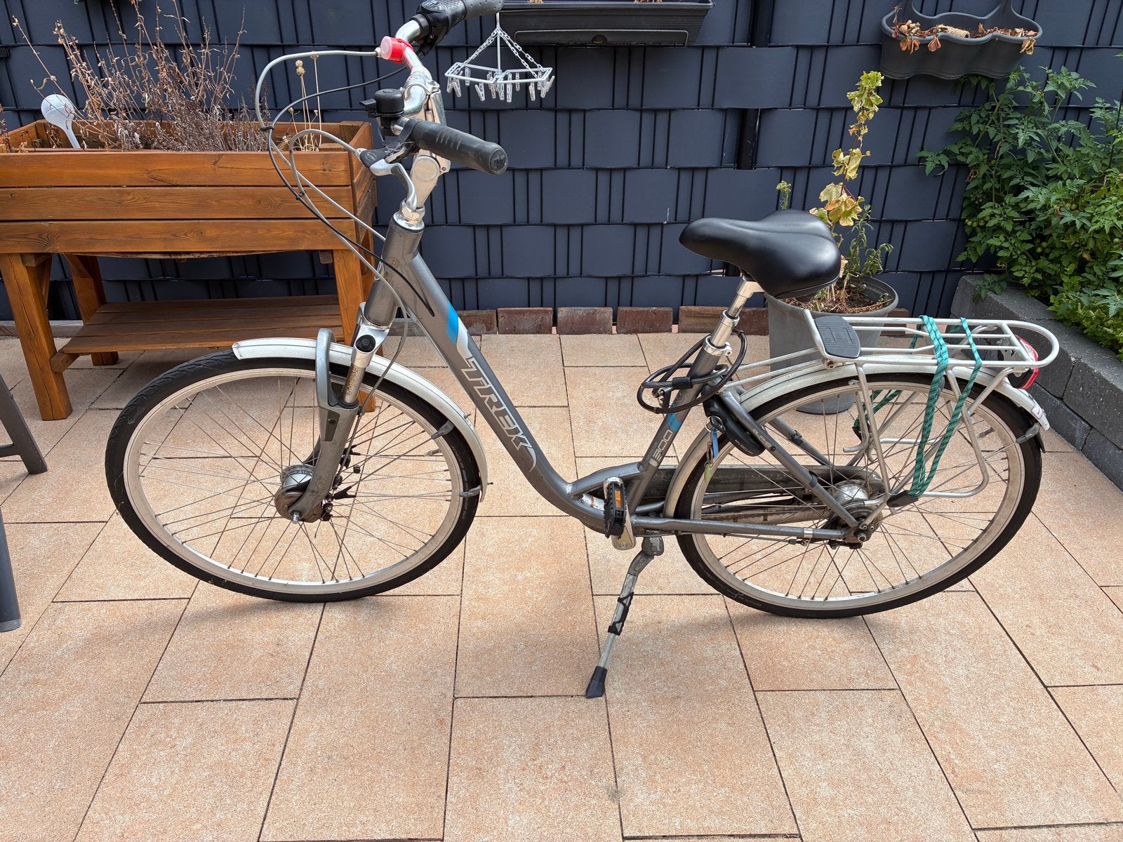Trek damesfiets met lage instap en versnellingen - Rijklaar, Gebruikt, Velgrem, Versnellingen, 50 tot 53 cm