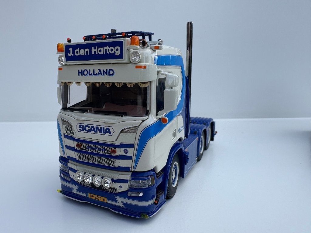 WSI SCANIA R NORMAL  I CR20N 6X2 TWIN STEER J.DEN HARTOG, Ophalen of Verzenden, Nieuw, Bus of Vrachtwagen, Wsi