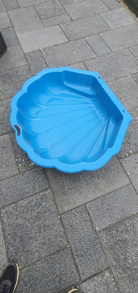 zandbak schelp, Ophalen, Zo goed als nieuw