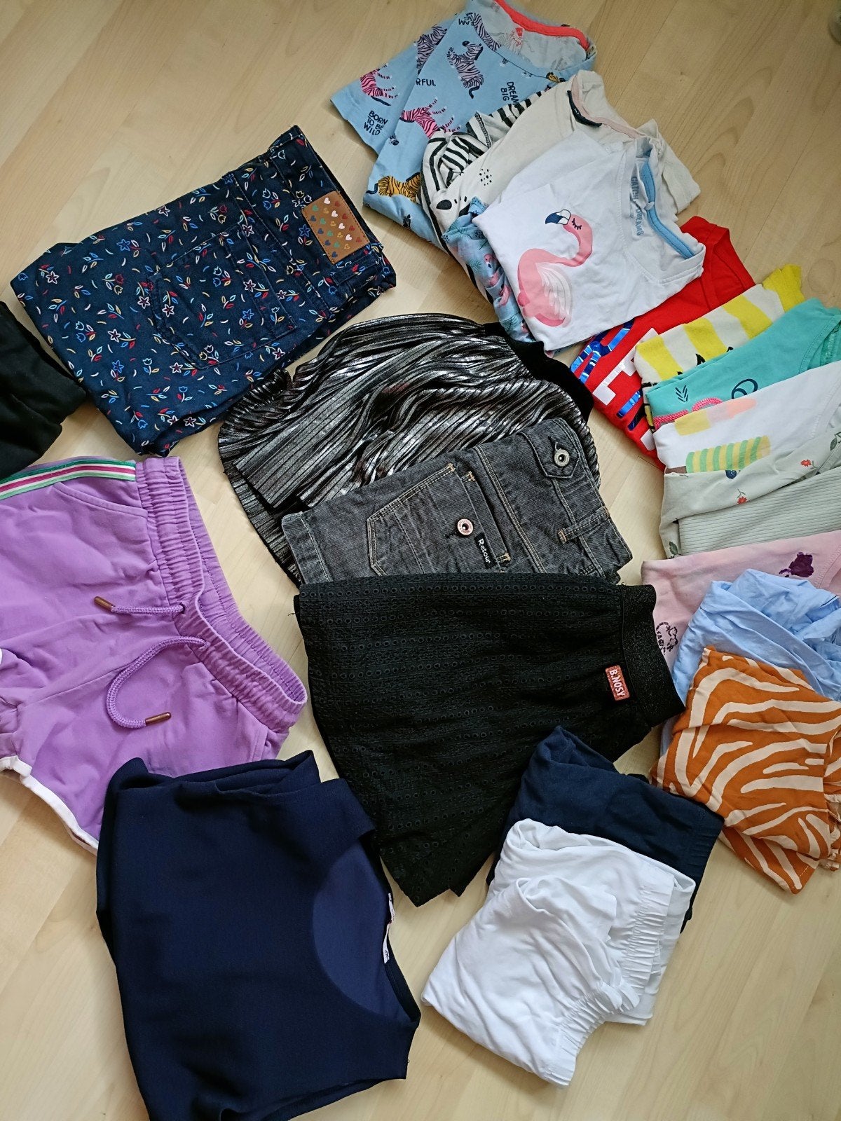 Meisjes zomer kleding pakket maat 134 - 140, Ophalen of Verzenden, Gebruikt, Meisje, Overige typen