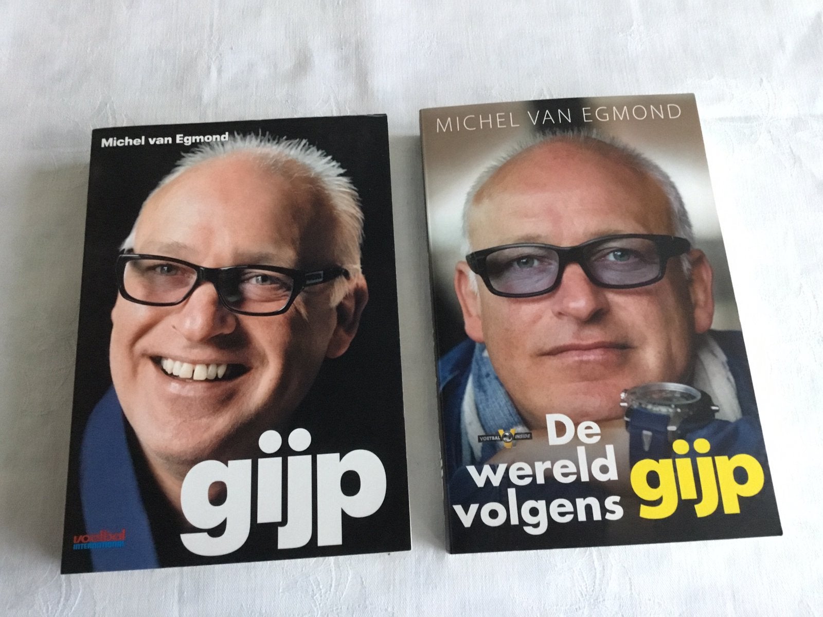 DE  WERELD  VOLGENS  GIJP  /  MICHEL VAN  EGMOND GIJP, Ophalen of Verzenden, Zo goed als nieuw, Sport