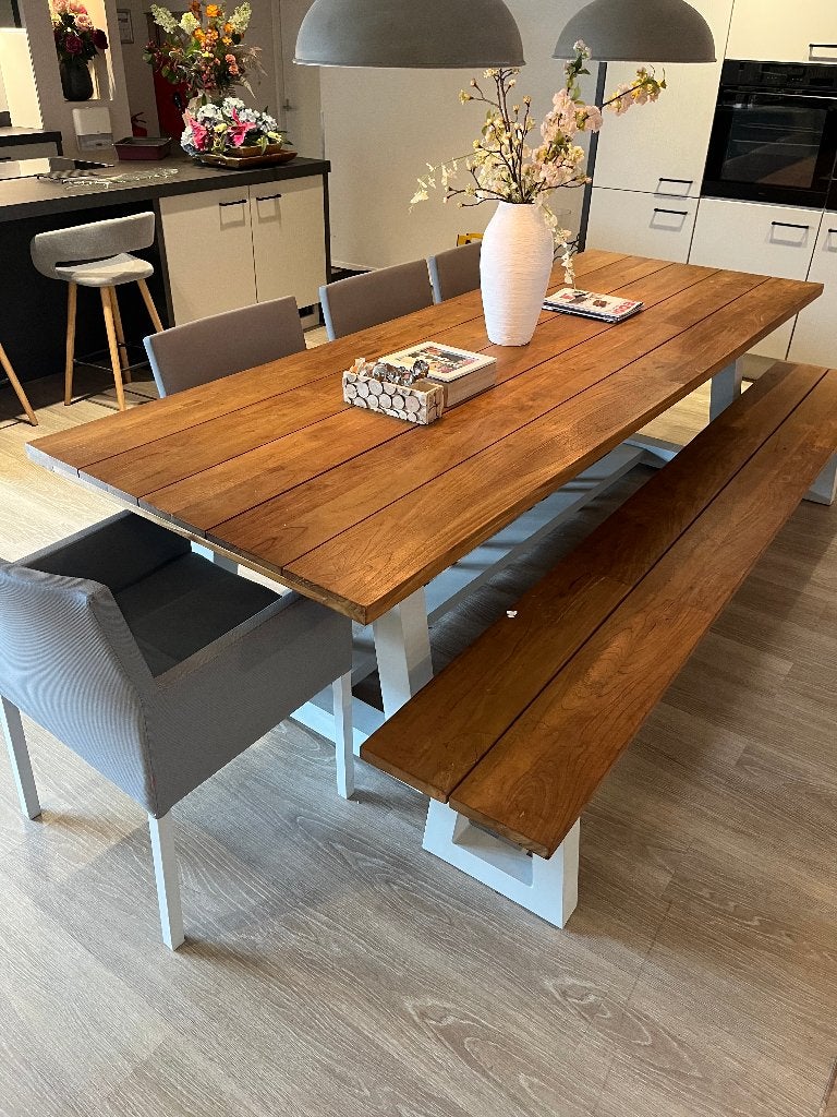 Suns Ovada Tuinset 280cm, Ophalen, Bank, Teakhout, Zo goed als nieuw
