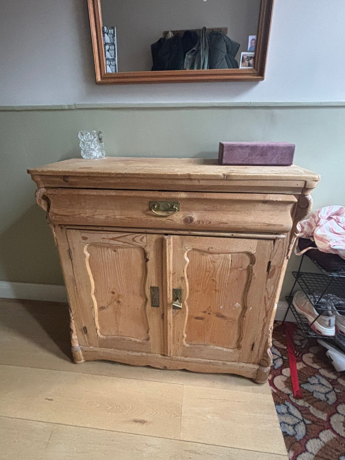 Biedermeier kast, Antiek en Kunst, Verzenden
