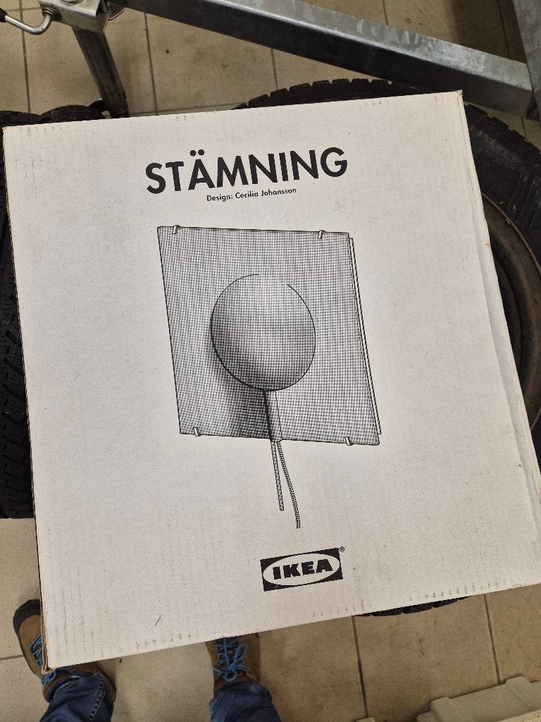2x IKEA STÄMNING wandlamp – Cecilia Johansson – in doos, Ophalen, Wandlamp, Nieuw, 50 tot 250 watt