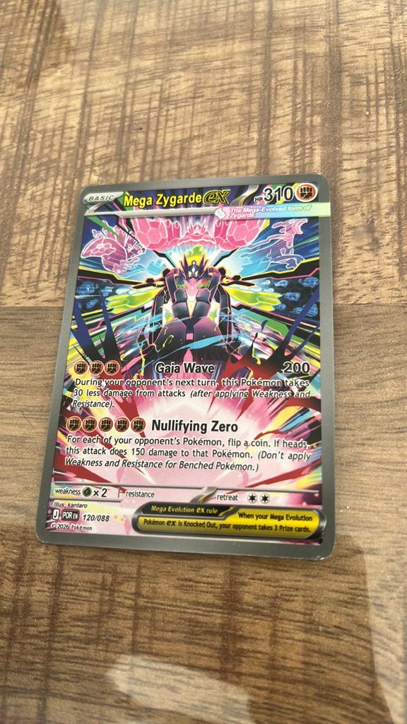 Mega Zygarde EX Pokémon Kaart (XY Breakpoint 120/88), Hobby en Vrije tijd, Verzamelkaartspellen | Pokémon, Verzenden, Zo goed als nieuw