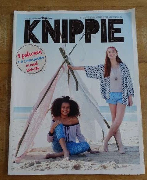 Knippie bijlage nr. 1 zomer 2018, 12 patronen maat 134/176, Hobby en Vrije tijd, Kledingpatronen, Verzenden, Zo goed als nieuw
