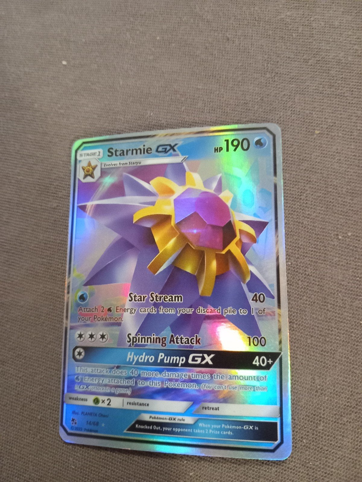 stormie GX, Ophalen of Verzenden, Zo goed als nieuw, Losse kaart, Foil