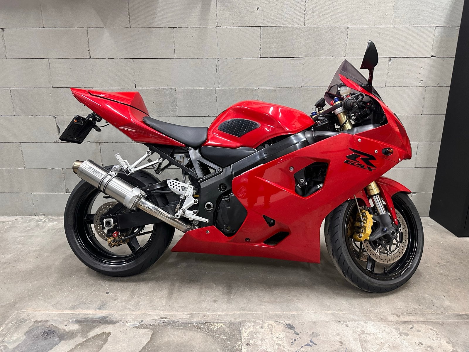 Suzuki GSX-R 600 gsx r 2004, Handvatverwarming, 4 cilinders, Gebruikt, Super Sport