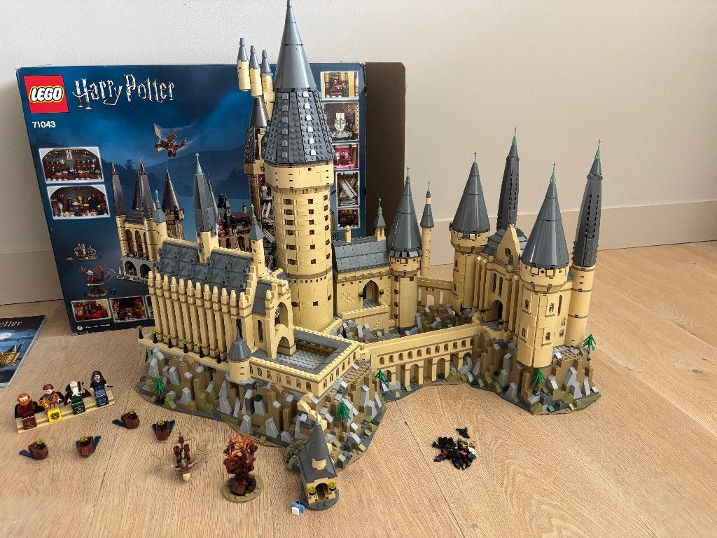 LEGO Harry Potter 71043 – Kasteel Zweinstein – GEBOUWD, Ophalen, Lego, Harry Potter, Zo goed als nieuw