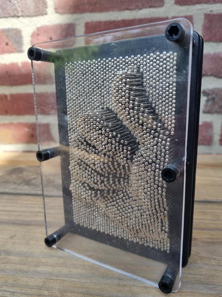 Pin Art 3D Pinnenbord - Klassiek Speelgoed/Decoratie, Ophalen of Verzenden, Gebruikt