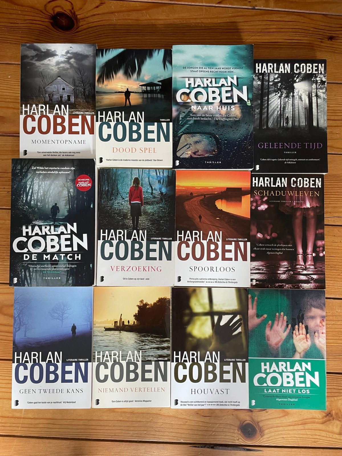 12x Harlan Coben, Ophalen, Zo goed als nieuw