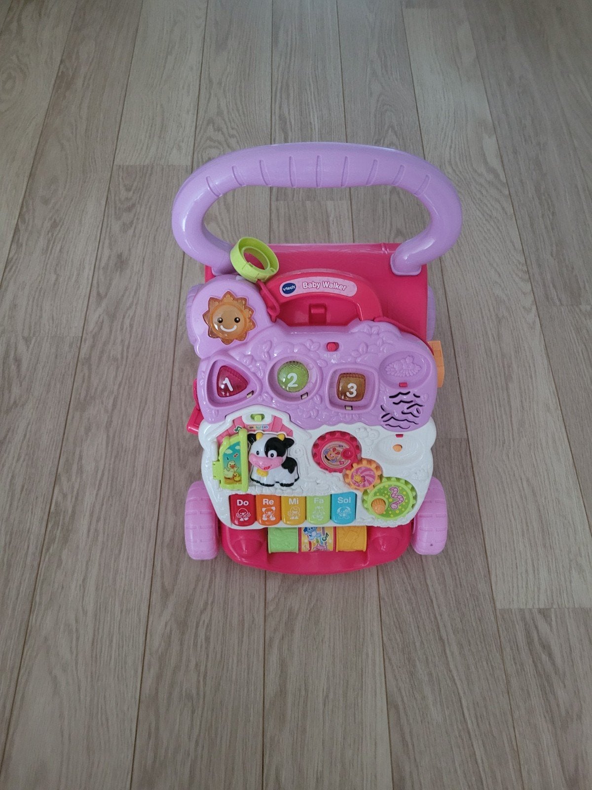 Vtech loopwagen, Ophalen, Zo goed als nieuw, 6 maanden tot 2 jaar
