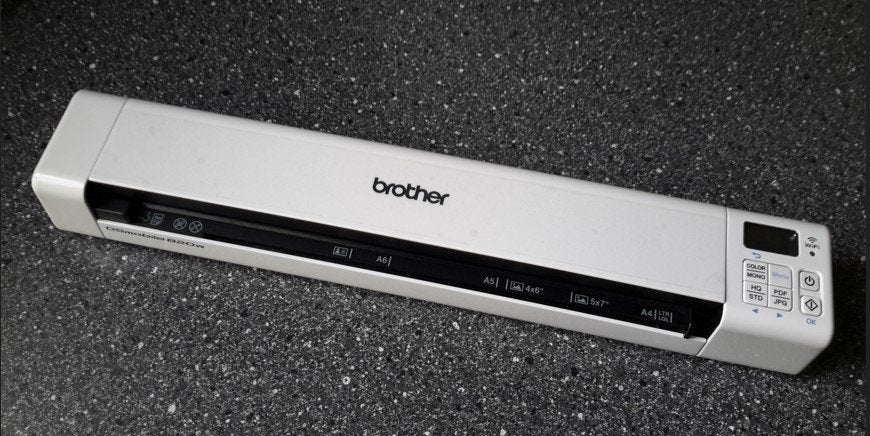 Brother Mobile Color Page Scanner, DS-820W,, Ophalen, Zo goed als nieuw, Scannen