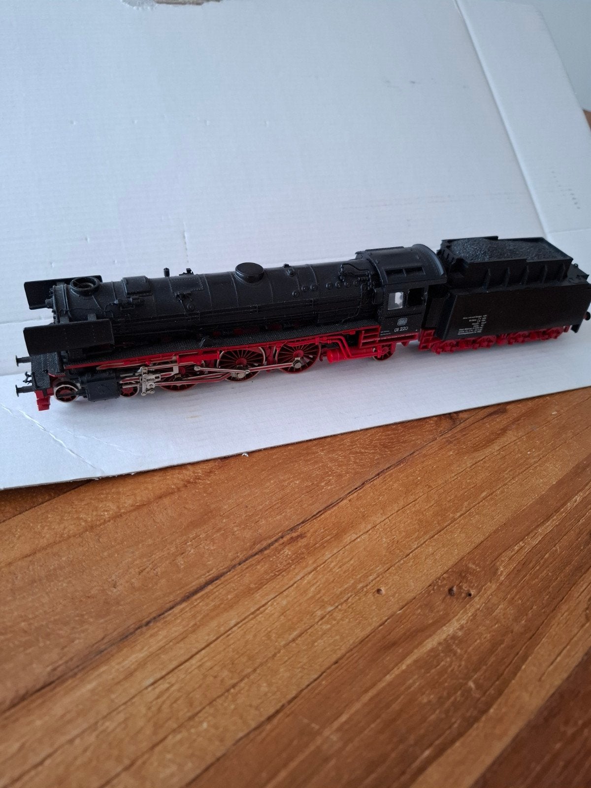 Fleischmann Stoomlocomotief BR 01 220 met tender, Hobby en Vrije tijd, Modeltreinen | H0, Gebruikt, Fleischmann, Ophalen of Verzenden