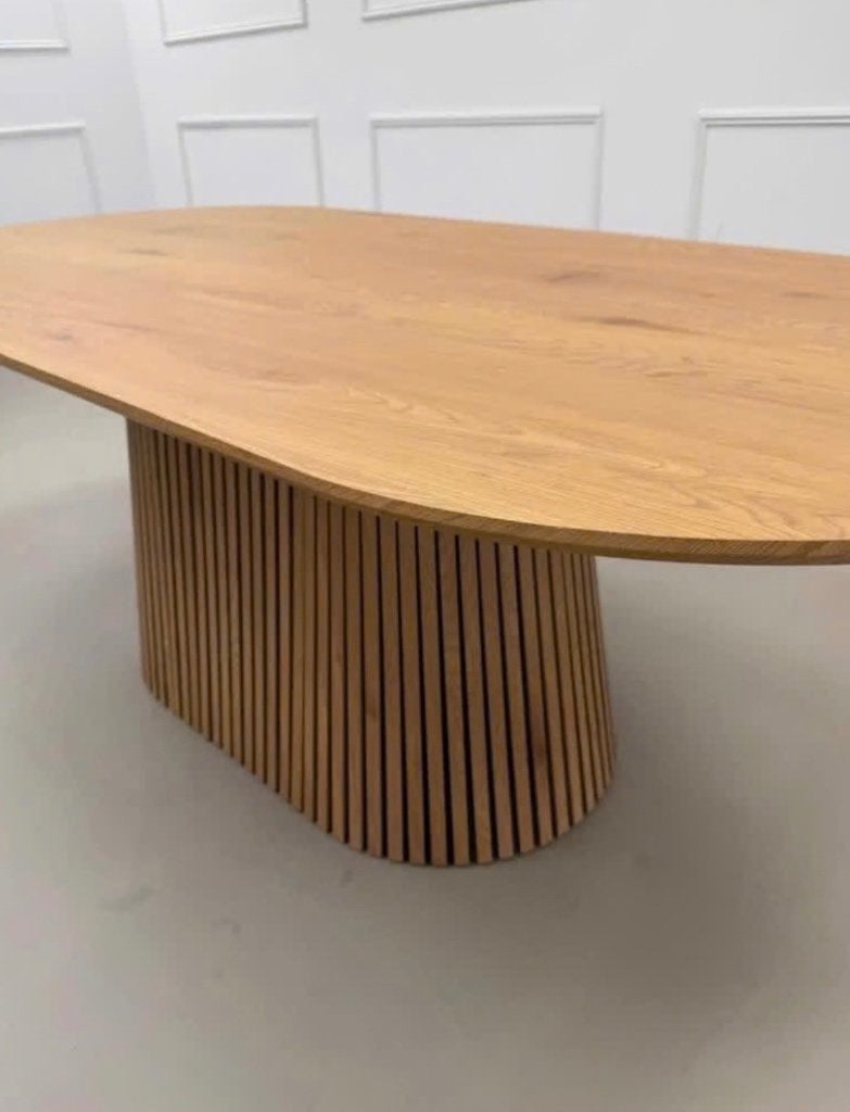 Foto 3 van Ovale Mika eettafel 210 - Nieuw in doos - Direct leverbaar