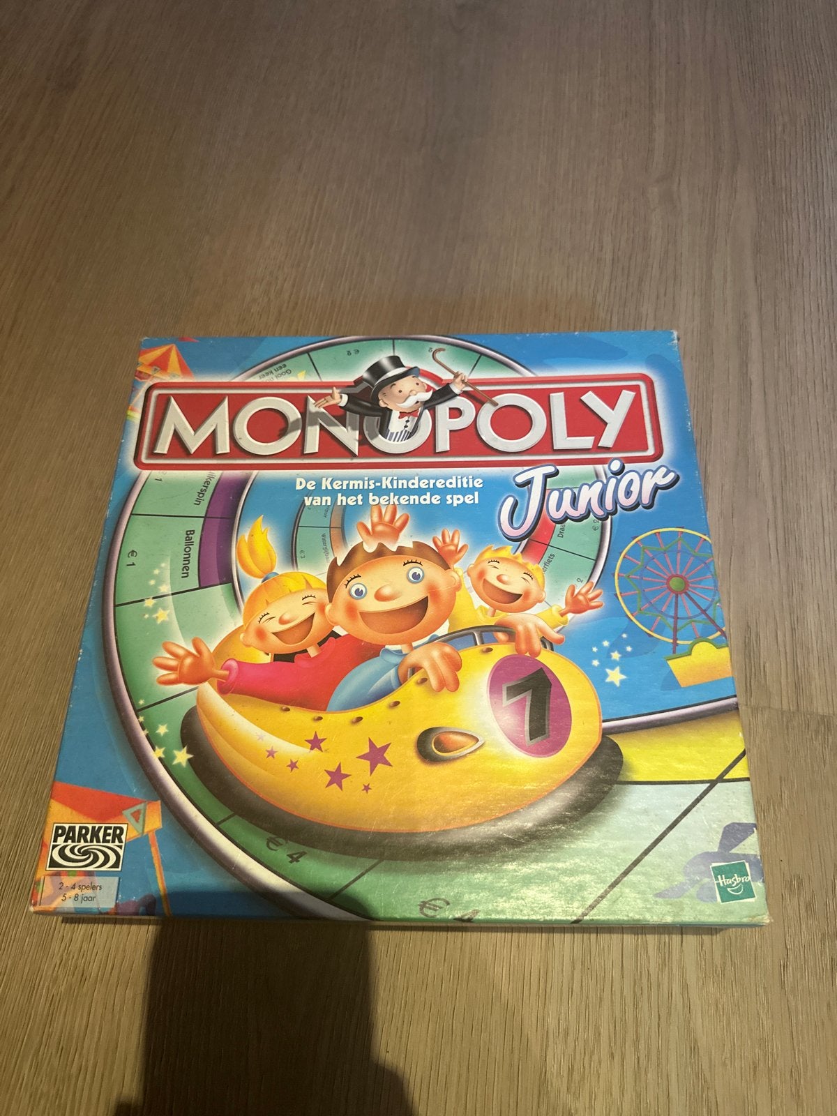 Monopoly Junior: De Kermis-Kindereditie, Hobby en Vrije tijd, Drie of vier spelers, Ophalen, Gebruikt