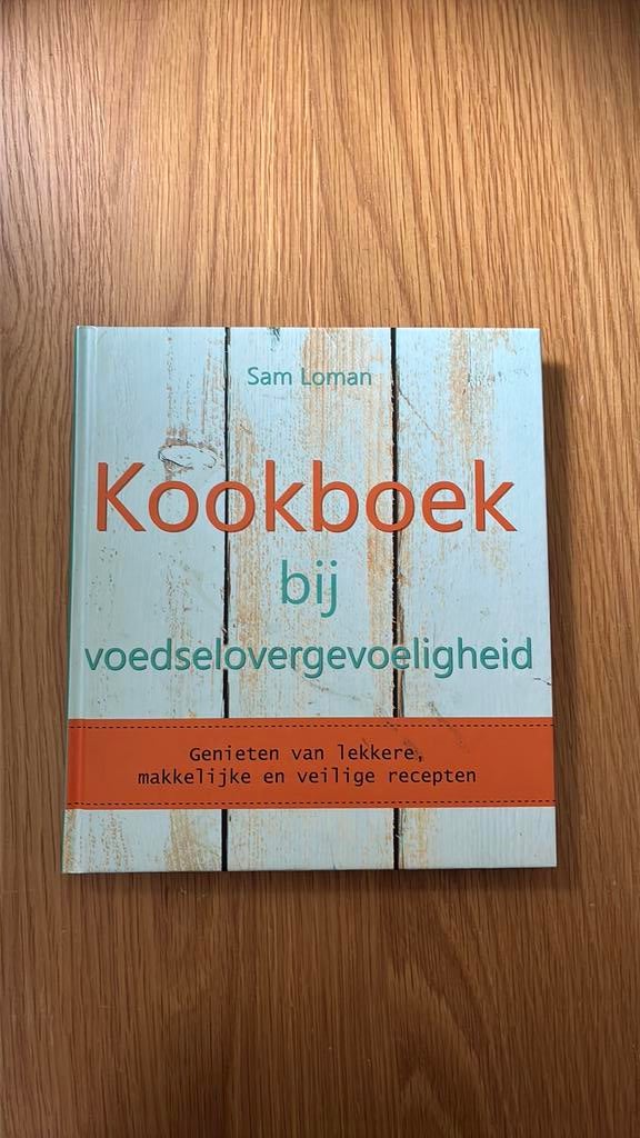 Sam Loman - Kookboek bij voedselovergevoeligheid, Ophalen of Verzenden, Zo goed als nieuw, Architecten