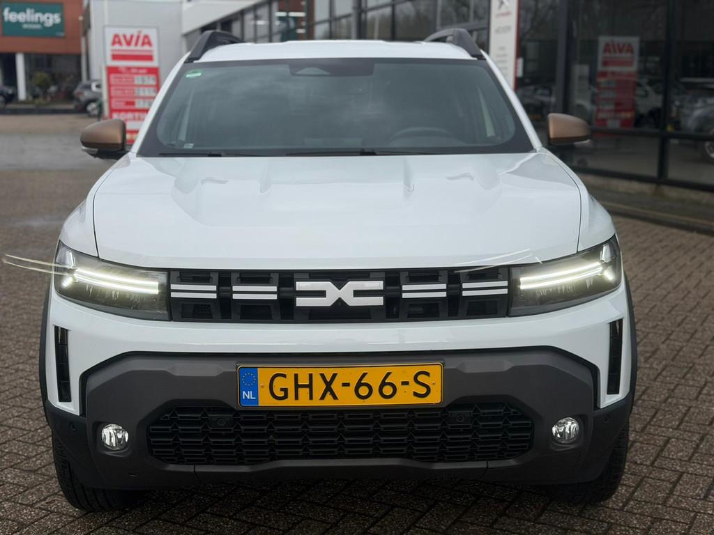Dacia Duster 1.2 TCe 130 mild hybrid 4x4 Extreme Trekhaak|36, Auto's, Dacia, Gebruikt, Duster, Wit, Bedrijf
