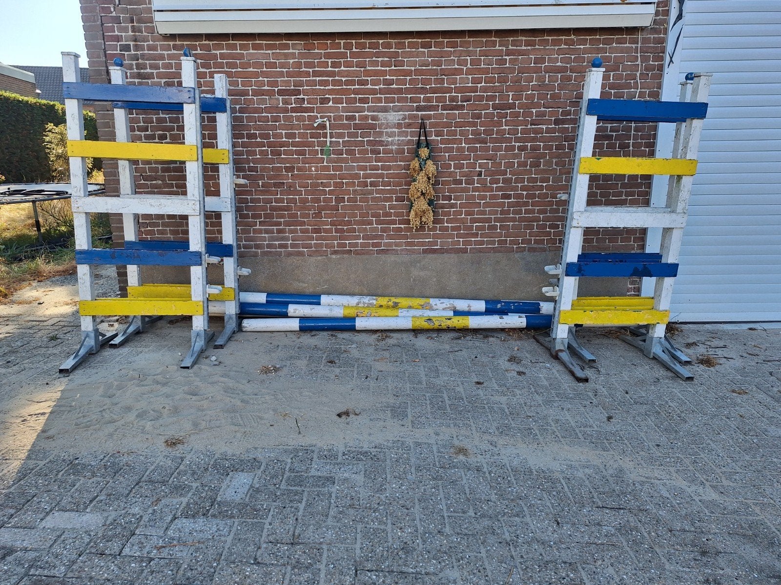 hindernissen, Ophalen, Gebruikt, Springen