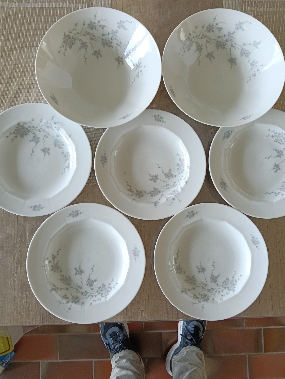Vintage Arzberg Bavaria servies met bloemmotief, Antiek en Kunst, Ophalen of Verzenden