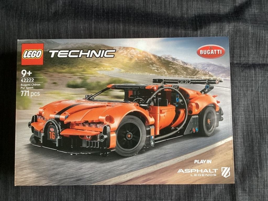 NIEUW Lego Technic Bugatti Chiron Pur Sport Hypercar (42222), Kinderen en Baby's, Lego, Nieuw, Ophalen of Verzenden, Technic