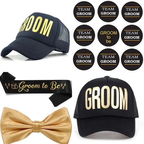 Groom to Be en ateam Groom set, Zwart, Ophalen of Verzenden, Struikheide 64,3069lj,Rotterdam, Accessoires