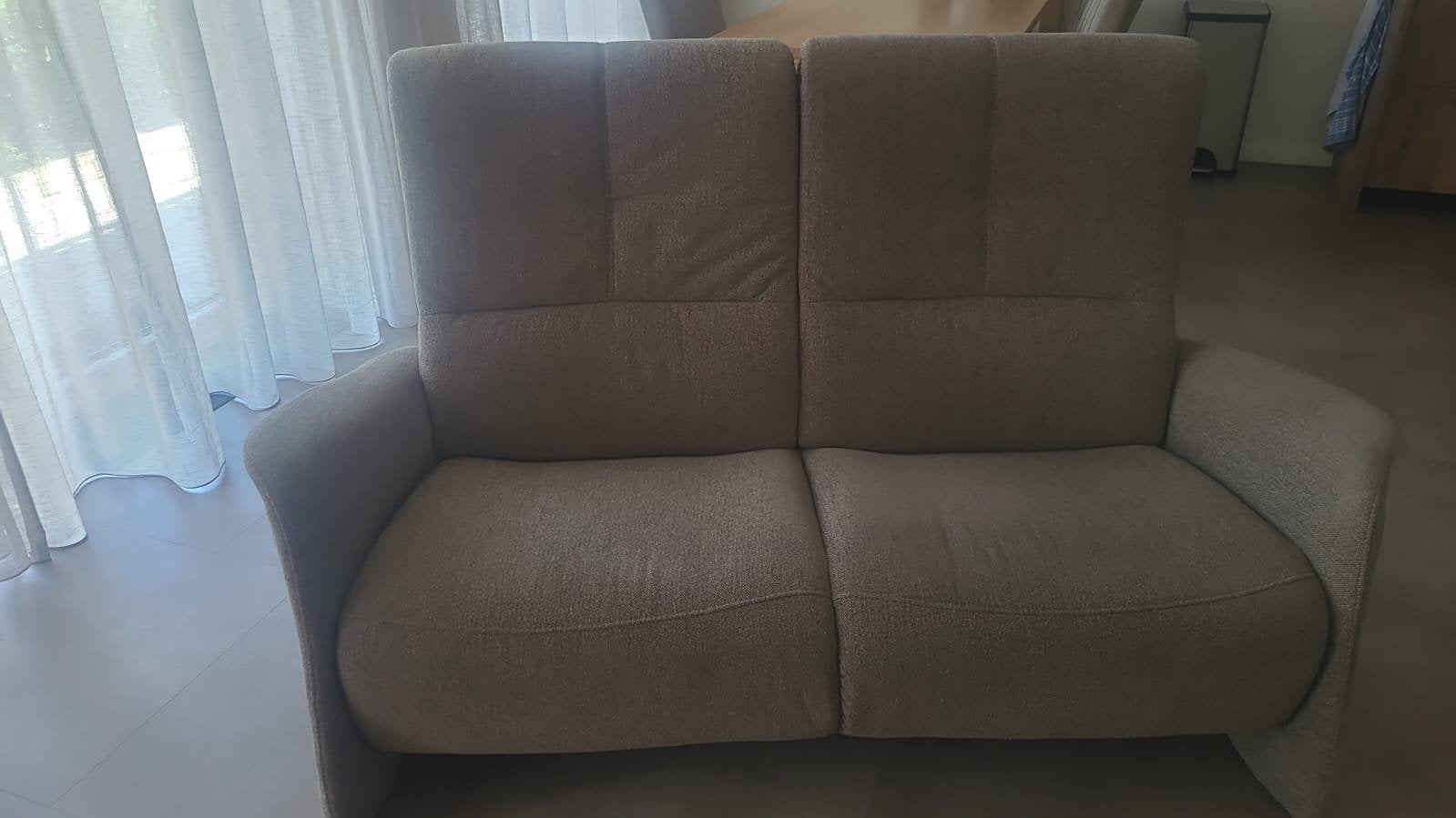 Zeer nette tweepersoonsbank, Ophalen, 150 tot 200 cm, Tweepersoons, 75 tot 100 cm