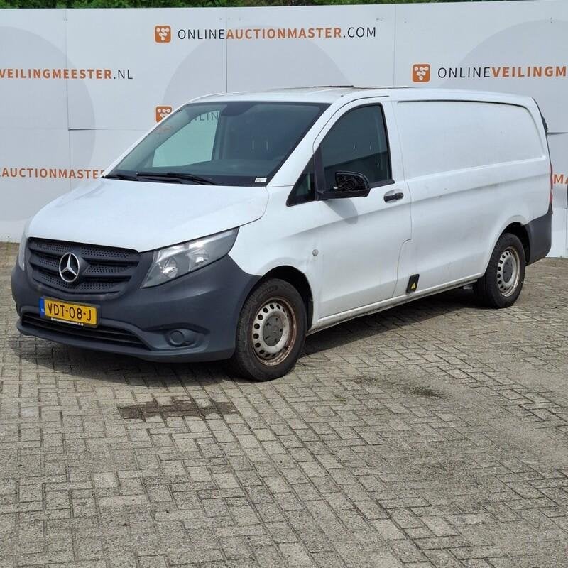 Bedrijfsauto, Mercedes-Benz, Vito, 2015, Auto's, Euro 5, 4 cilinders, Wit, Mercedes-Benz