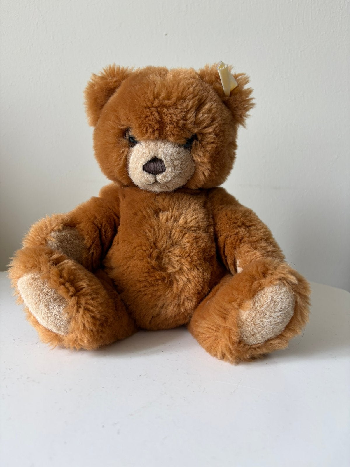 Steiff Petsy teddy beer, 1990, Ophalen of Verzenden, Zo goed als nieuw, Stoffen beer, Steiff